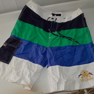Tommy HIlfiger Board Swim Shorts Yacht Sail crest
